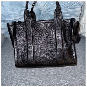 Marc Jacobs Black The Tote Bag, small